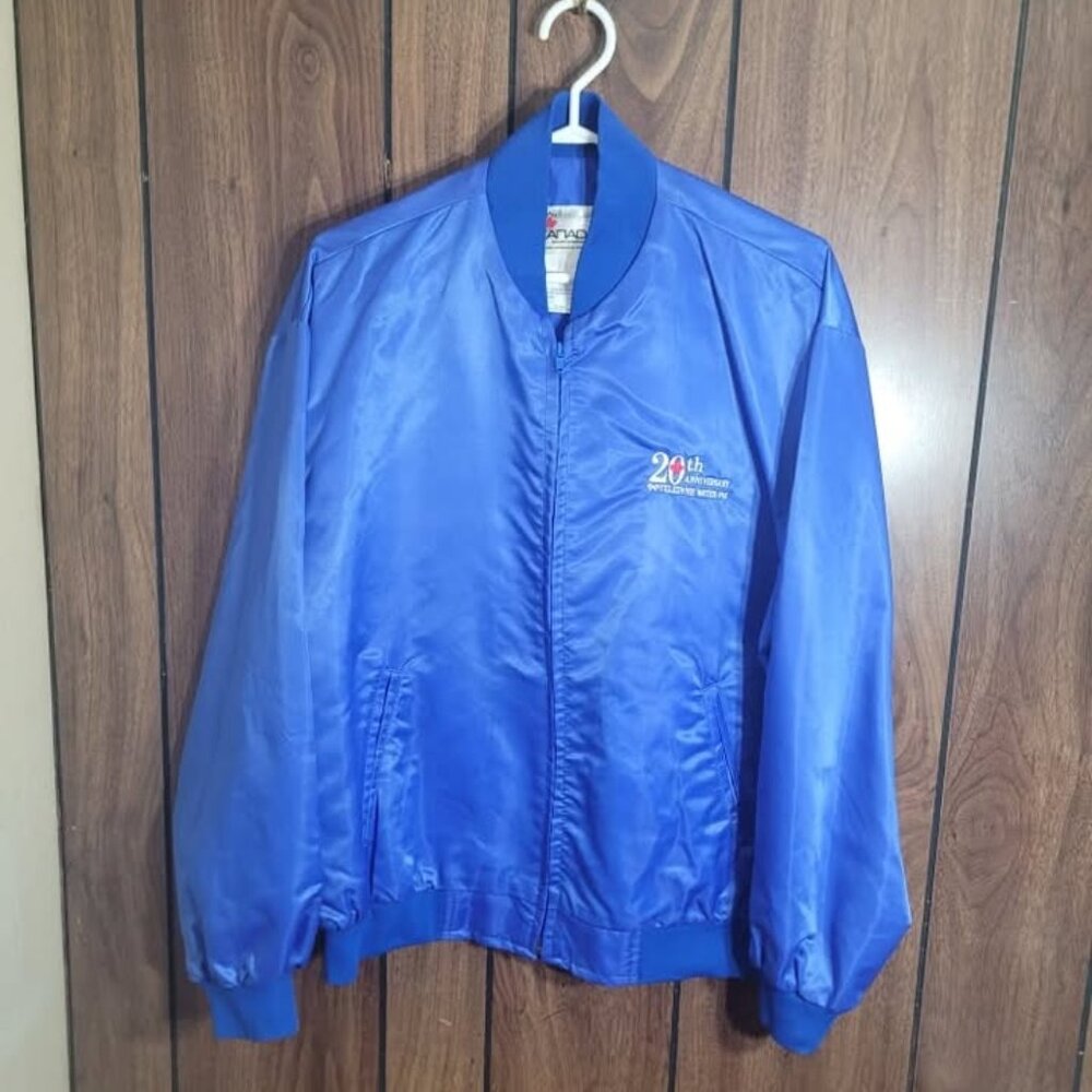 Men Canada Sportswear Blue Jacket - Size Large - Picture 1 of 7